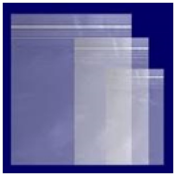 Embalagem plástica transparente